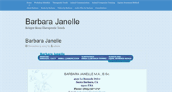 Desktop Screenshot of barbarajanelle.com