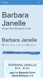 Mobile Screenshot of barbarajanelle.com